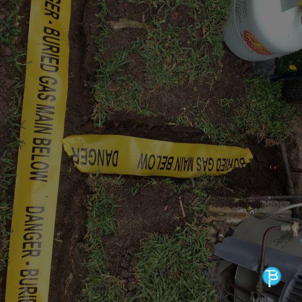 Gas fitting installation